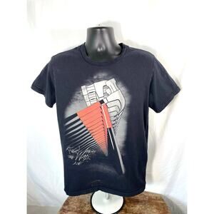 Roger Waters The Wall Live Black Graphic Tee L
